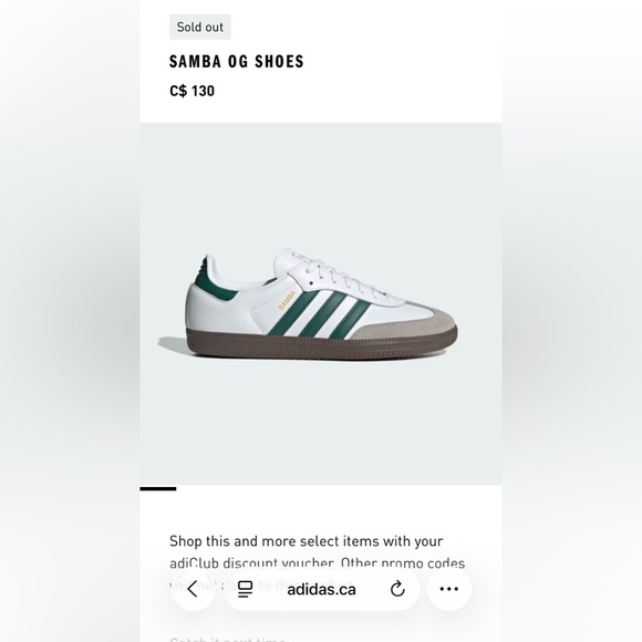 adidas Samba OG Shoes - Picture 6 of 6